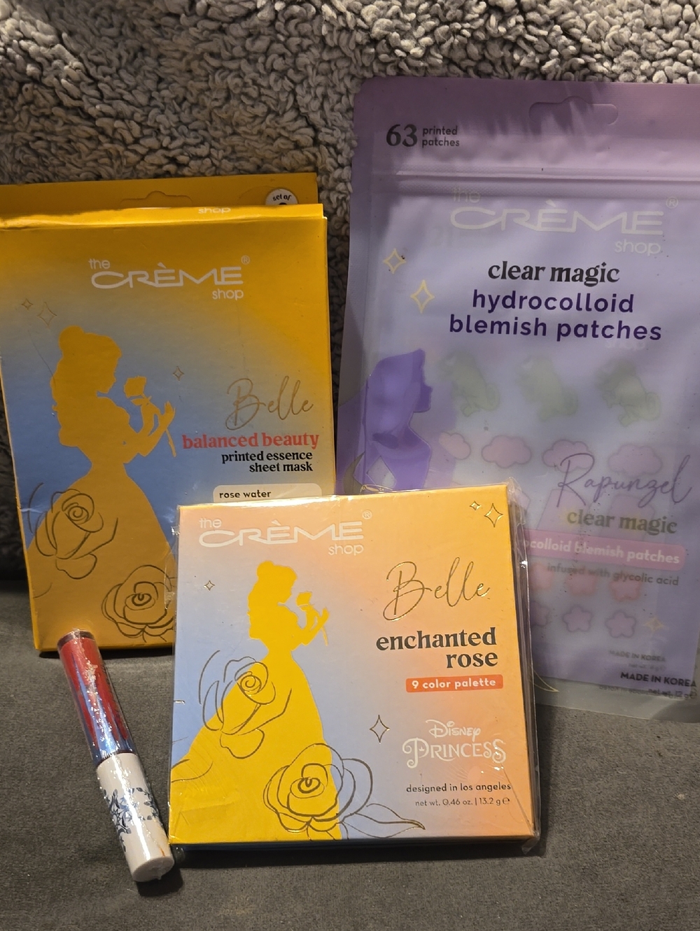 The Crème Shop Belle Enchanted 9-Color Eyeshadow Palette Belle Face Masks & More